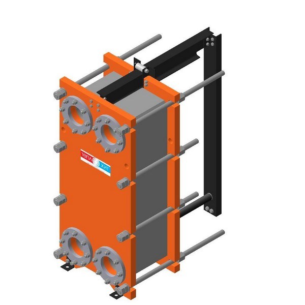 Пластинчатый разборный теплообменник Теплохит ТИ 52 (ДУ 150) – фото внешнего вида